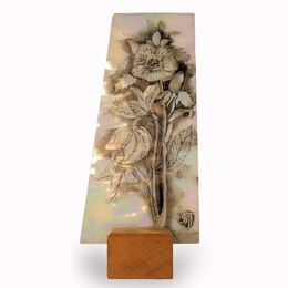 Hellebore. 100mm x 220mm £50