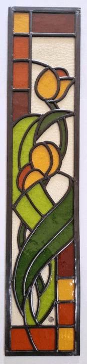 Art Deco panel for a bedroom