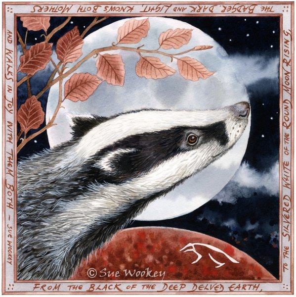 Badger Moonrise