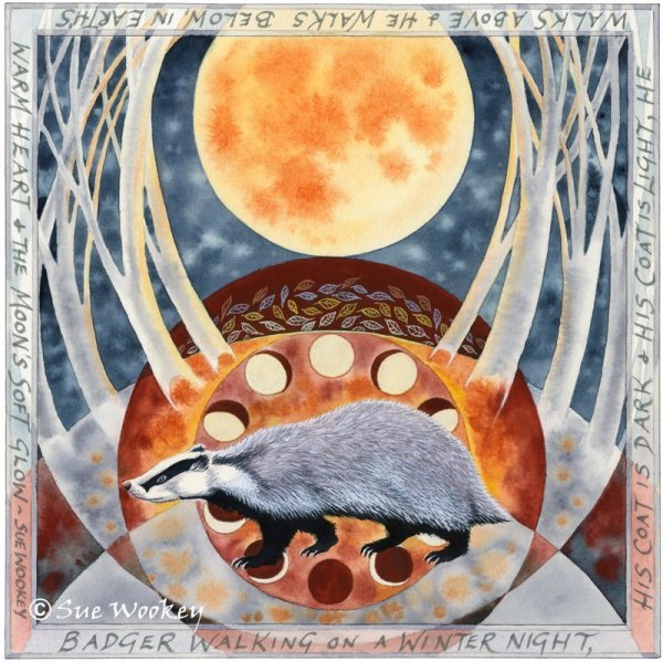 Winter Badger