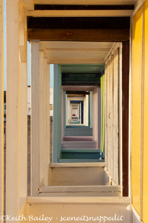 #103 Beach Huts In Perspective