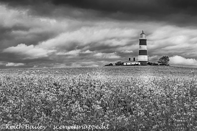 #2 Happisburgh Lighthouse Norfolk - Mono Study
