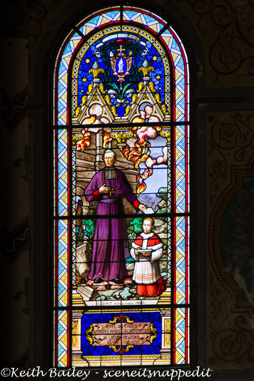 #53 Stained Glass Martinique Cathedral