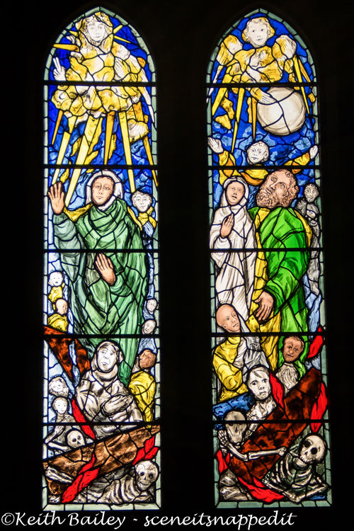 #62 Stained Glass Window Ampleforth Abbey