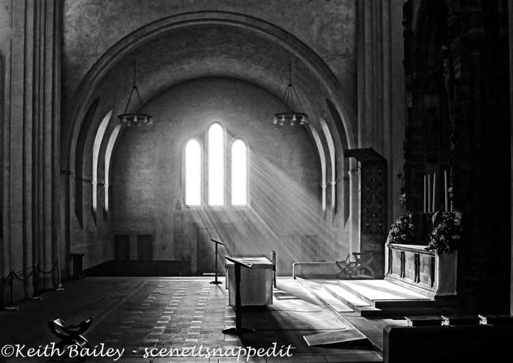 #9 Early Morning Light Ampleforth Abbey - Mono Study