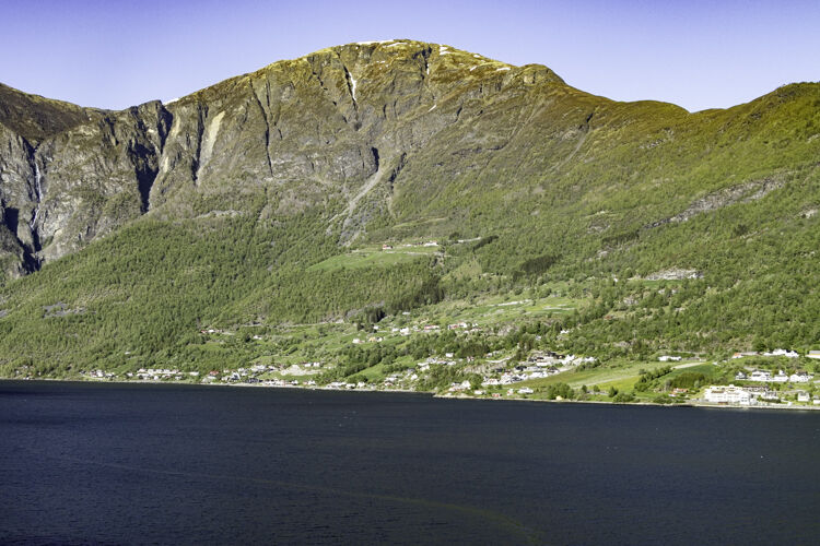 Aurlandsfjorden (Fjorde) Norway