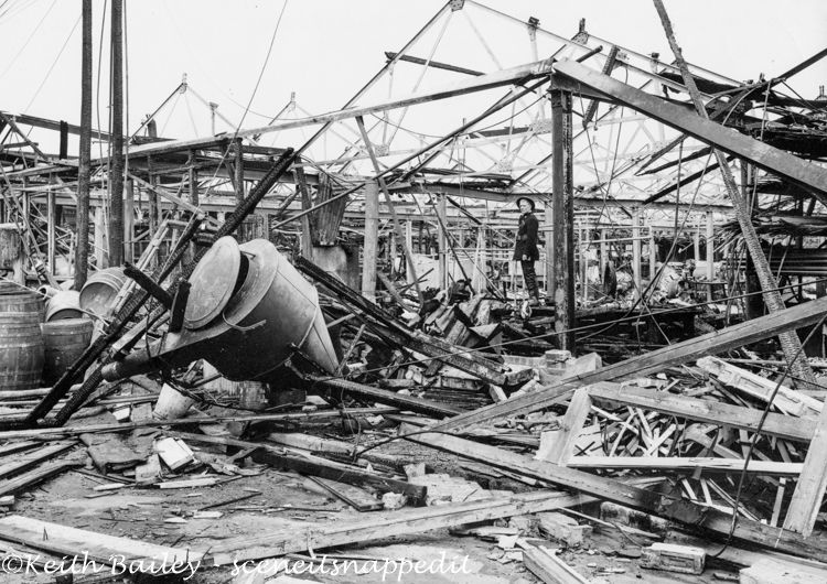 BG7 Park Royal London Bomb Damage July 1944