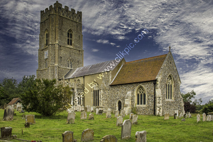 Kersey Church Suffolk