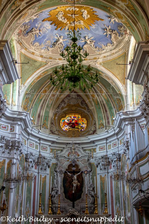 #123 Interior of the Church of San Matteo Laigueglia