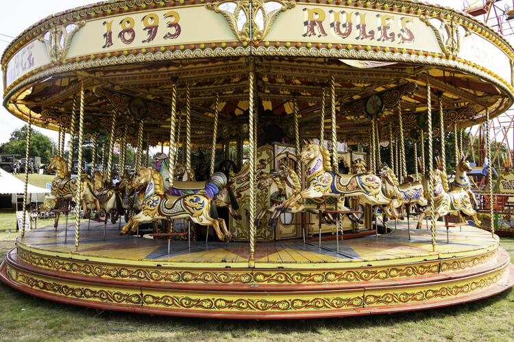 Savage 3 Abreast Galloper 1893