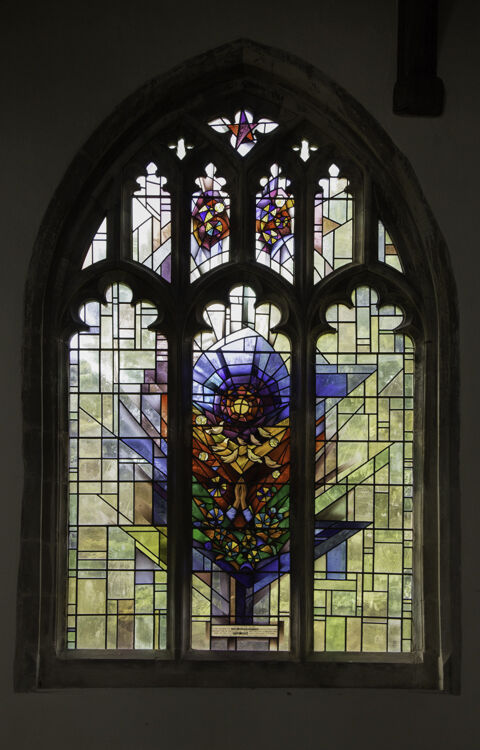 Stained Glass St Mary's Church Hadleigh 2