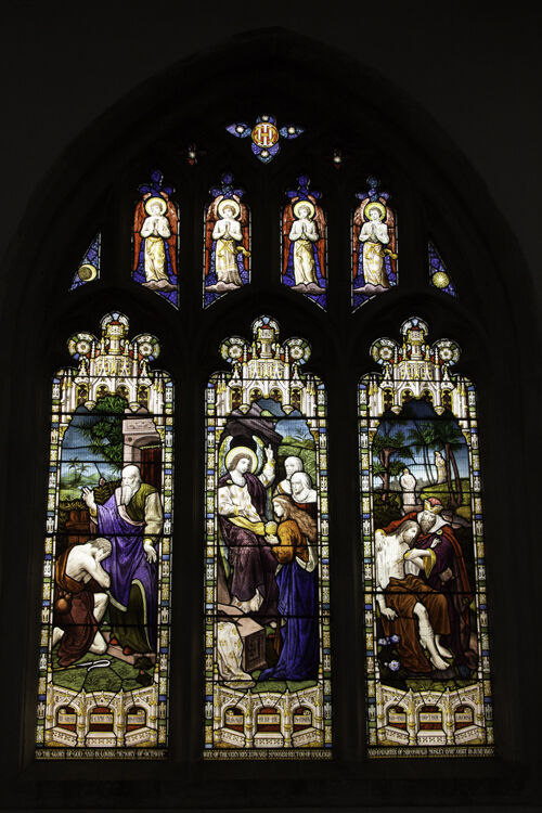 Stained Glass St Mary's Church Hadleigh 3