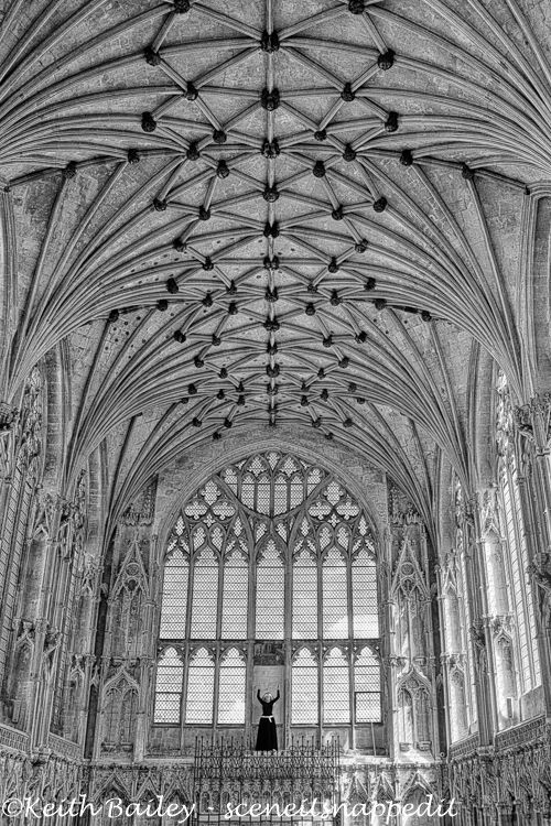 #134 Ely Cathedral The Lady Chapel (Mono Study)