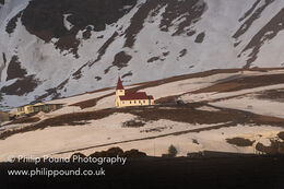 Vik Church in Iceland