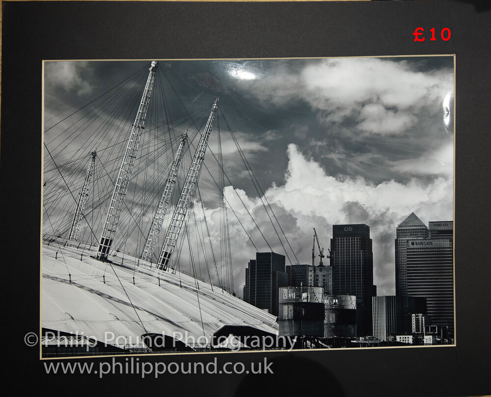 O2 and Canary Wharf London