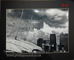 O2 and Canary Wharf London