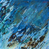 BLUE MACKEREL....Abstract (Square) ..(PRIVATE COLLECTION)