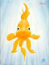 GULP! (Oil On Canvas) 30.5cm X 41.5cm X 1.7cm_PRIVATE COLLECTION _Pennsylvania, USA.