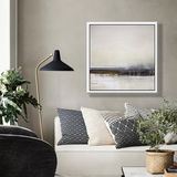 "Deluge" Mixed Media on Canvas in situ, 61x61cms