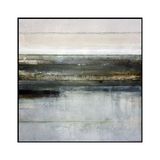 "Estuary" Mixed Media on Paper, 42x42cm.