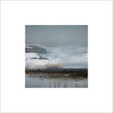 "Winters Shore" mixed Media on Paper, 42x42cms.