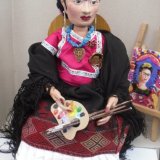 Frida Kahlo doll