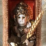 St Milburga of Wenlock, patron of birds and corn