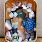 Art in a tobacco tin