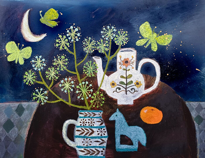 Blue Horse and Brimstones