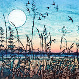 Blue moon, Loch Fleet 2
