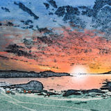 June sunset, Gallanach