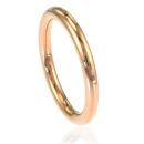 ROSE GOLD HALO WEDDING RING
