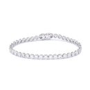 WHITE GOLD DIAMOND RUBOVER BRACELET