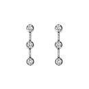 WHITE GOLD DIAMOND DROP EARRINGS
