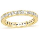 YELLOW GOLD CHANNEL SET DIAMOND FULL ETERNITY RING