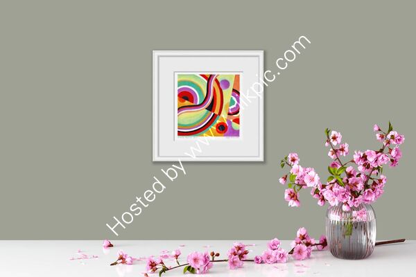 CircularRhythmsNo.2copy-framed-inroom