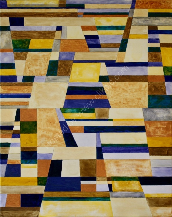 Colour, Line & Form Composition No.3