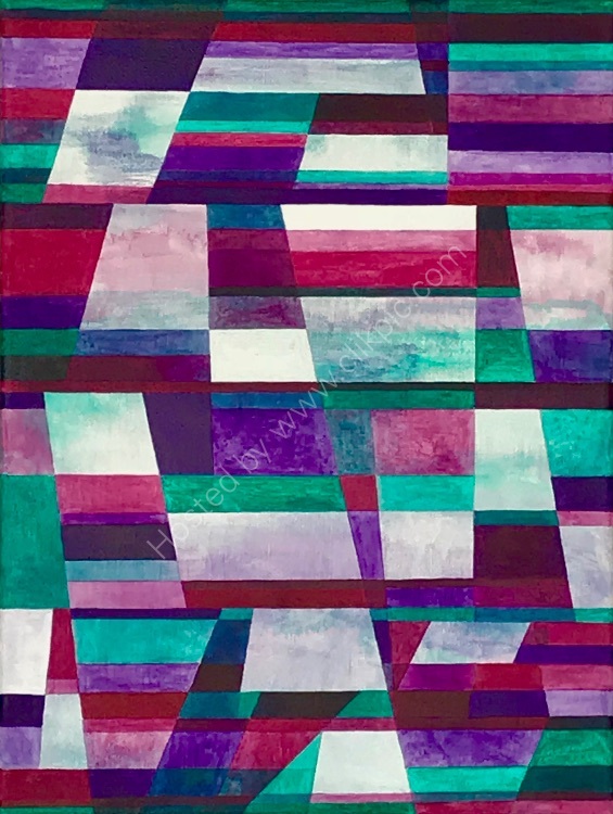 Colour, Line & Form Composition No.4