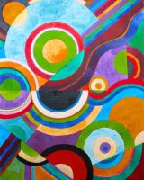 Coloured Rhythms Composition No.1