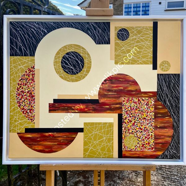 Textural Elements Composition No.3