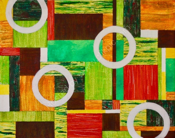 Textural Elements Composition No 6