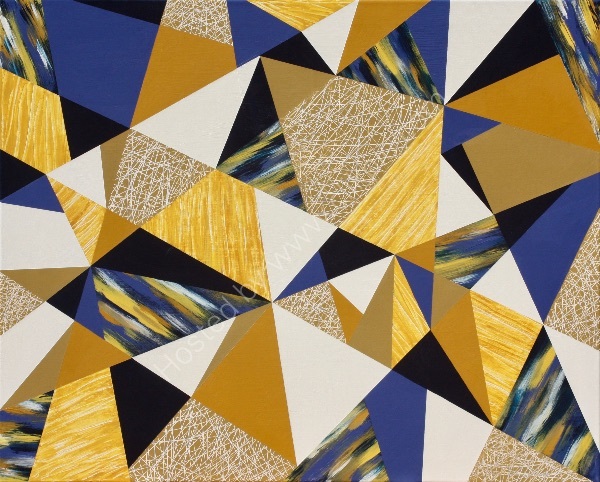 Textural Elements Composition No.10