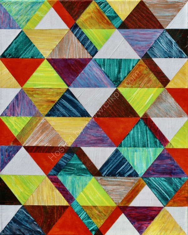 Textural Elements Composition No. 7