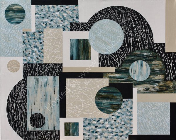 Textural Elements Composition No. 2