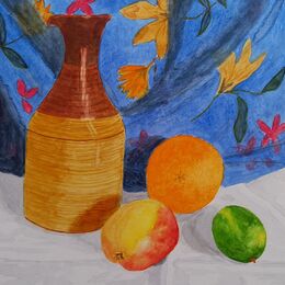 Student art online watercolours