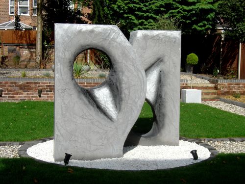 Garden sculpture (front) Commissions are welcome