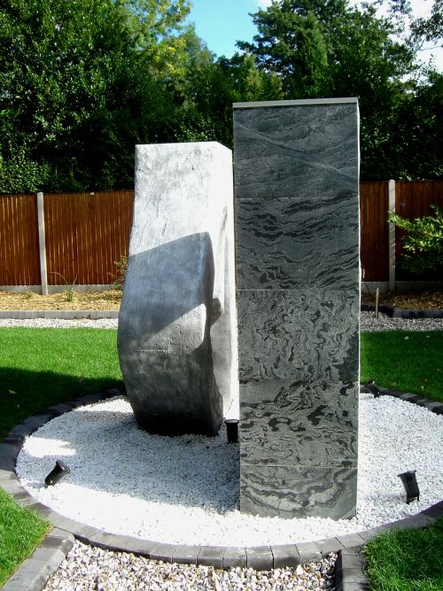 Garden sculpture (side)