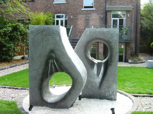 Garden sculpture (back)