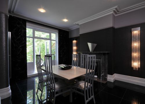 Glamorous dining room, 2011