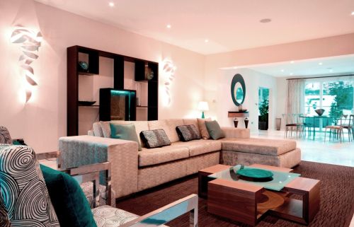 Open plan living and dining area, 2010